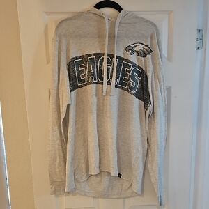 Philadelphia Eagles Gray Hoodie Sweater